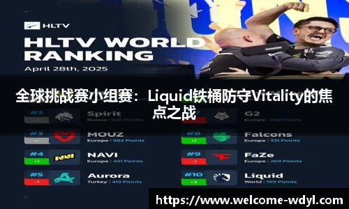 全球挑战赛小组赛：Liquid铁桶防守Vitality的焦点之战